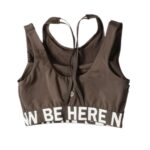 Athlete’s Edge High Impact Longline Sports Bra Back View