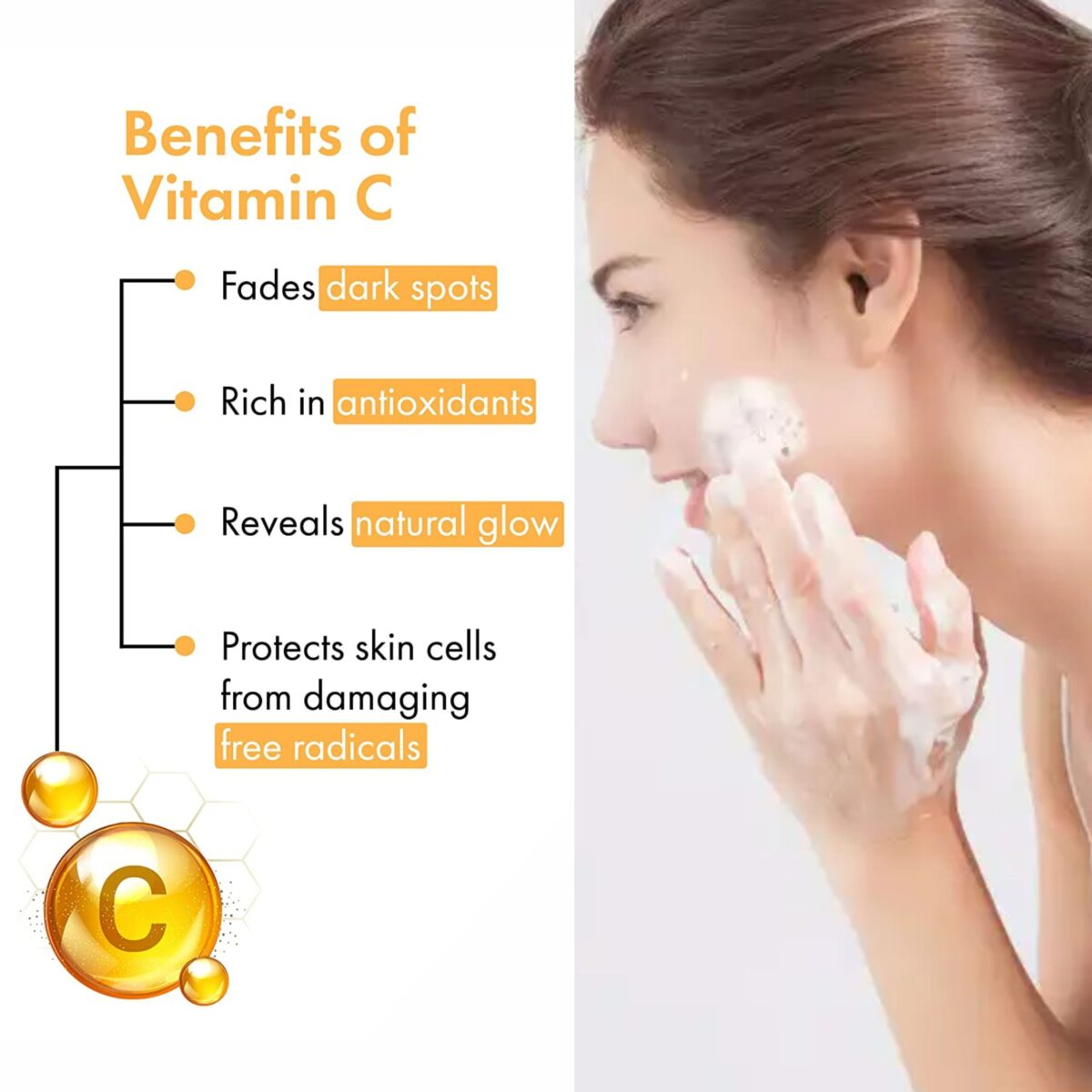 Yuthplus Vitamin C Face wash